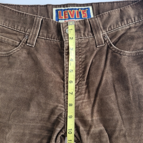 Levi's 549 Brown Straight Jeans Classic Style - Picture 13 of 13